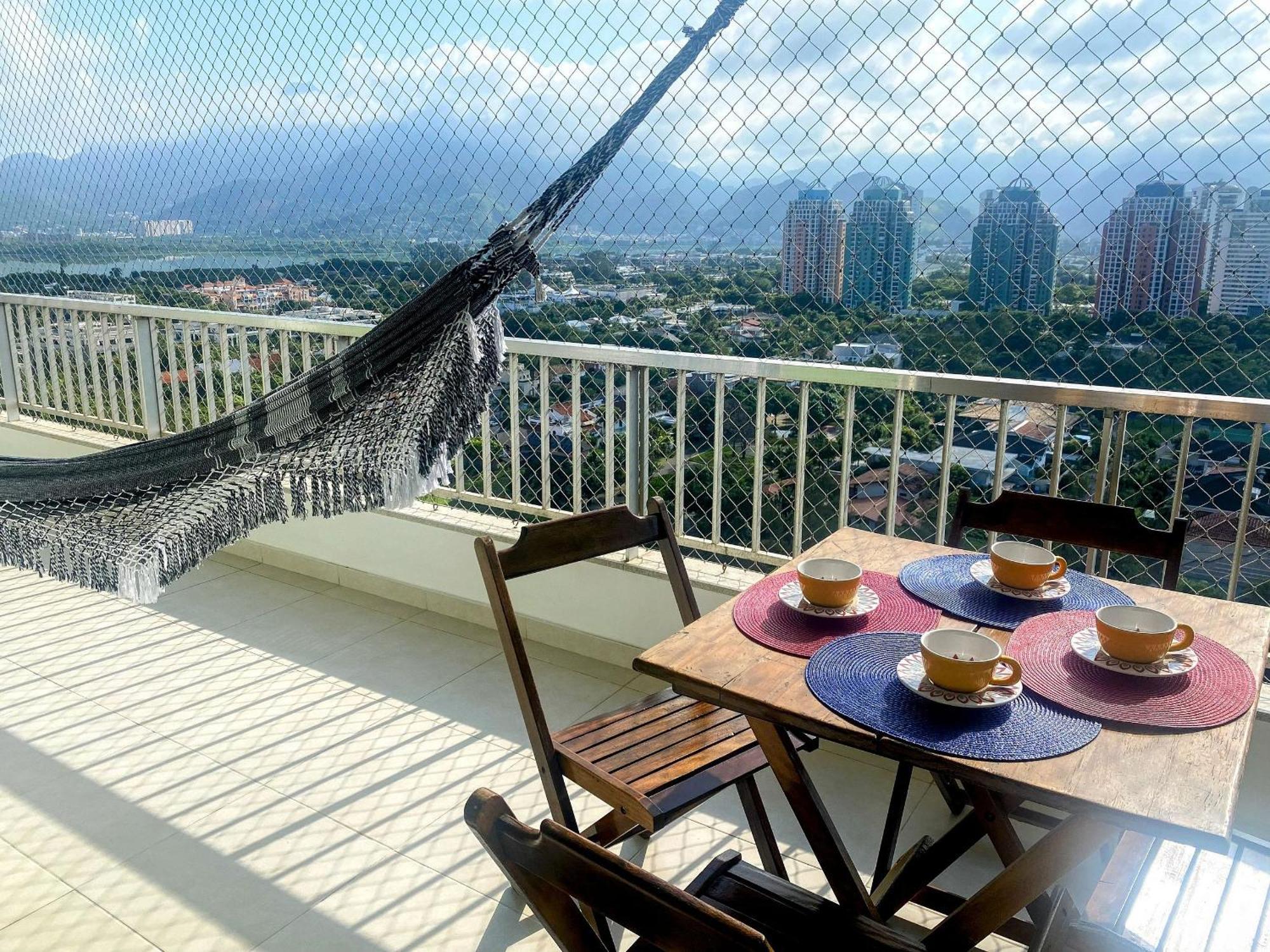Apartamento Barra Exclusivo: Piscina Aquecida,varanda C/ Vista Rio de Janeiro
